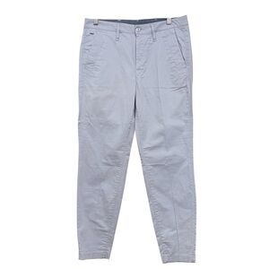 New G-Star Raw Light Blue Mid-rise Skinny Chino Women’s Pants Sz 26